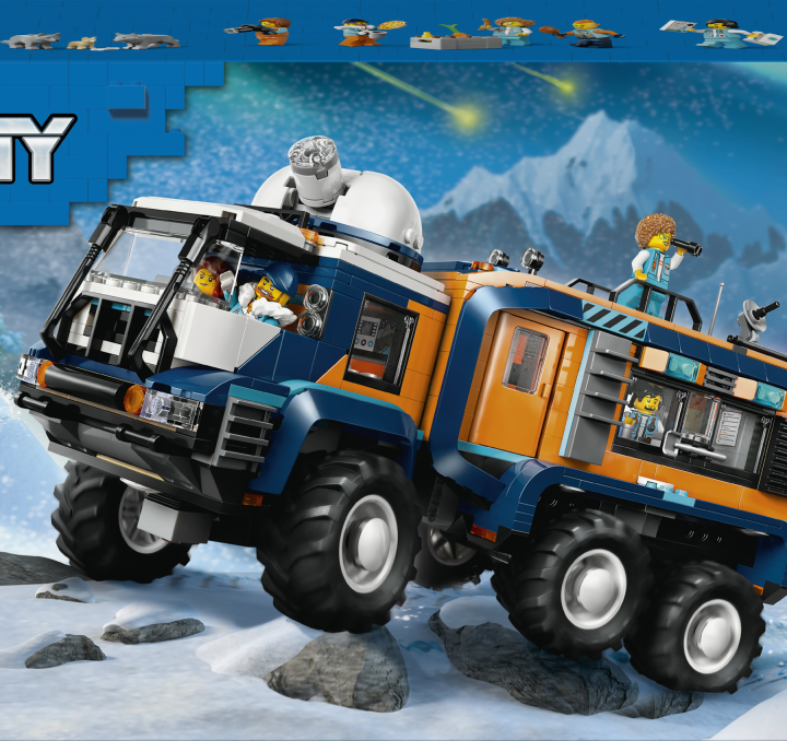 LEGO City Arktis-Truck mit Labor