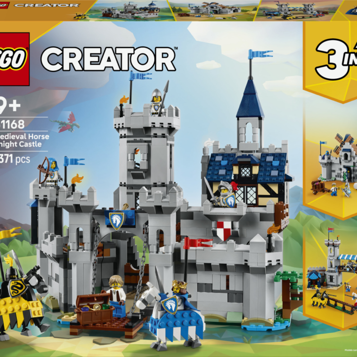 LEGO Creator 3-in-1 Ritterburg im Mittelalter