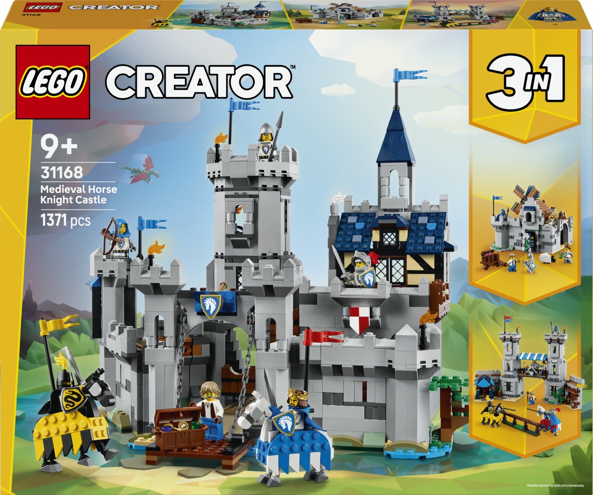LEGO Creator 3-in-1 Ritterburg im Mittelalter