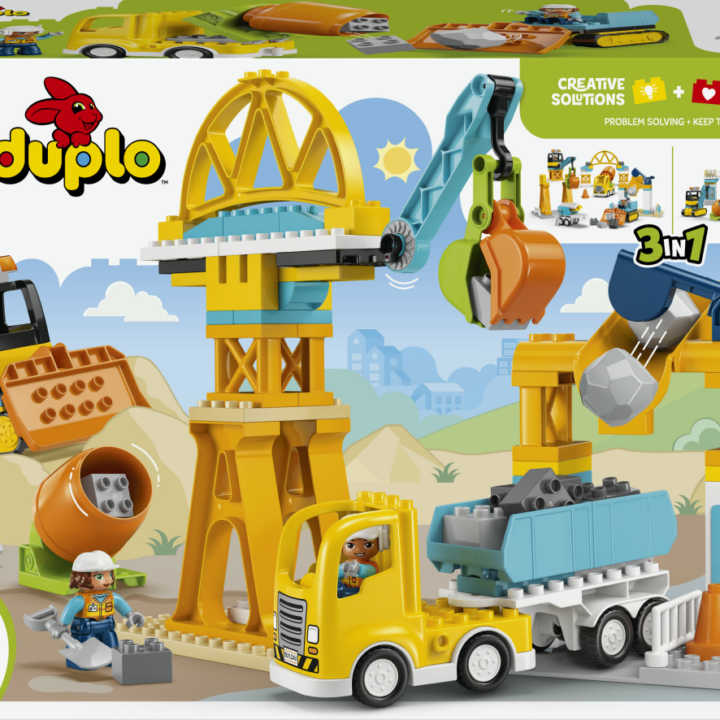 LEGO DUPLO Baustelle mit Baufahrzeugen 3-in-1