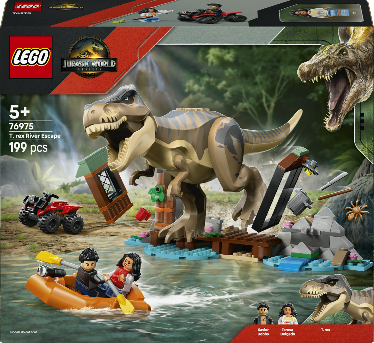 LEGO Jurassic World Flucht vor dem T. rex