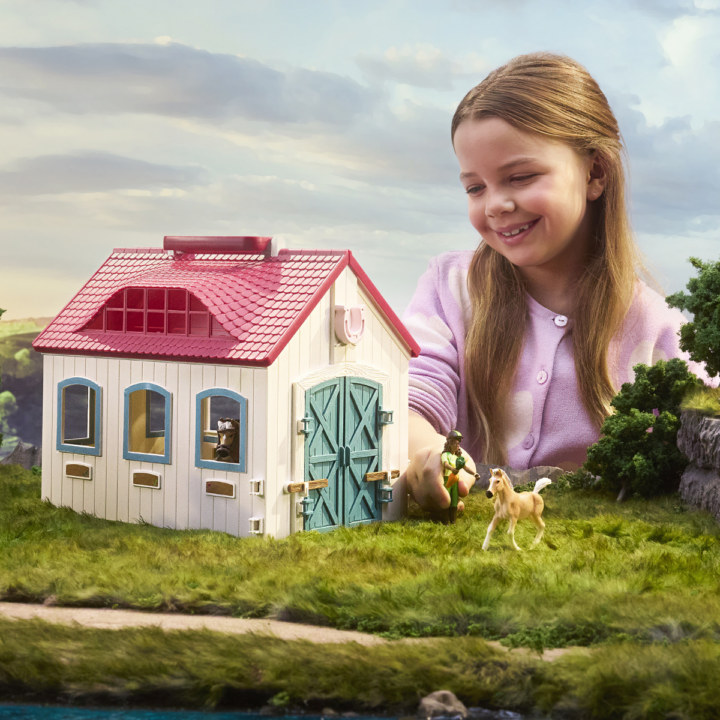 Schleich Offenstall Kleines Hufeisen, Bild 2